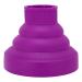 Collapsible Silicone Hair Dryer Diffuser for Portable Travel | Purple Universal Diffuser for Hair Blow Dryer - Buy Online on GoSupps.com