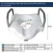 Drive DeVilbiss Healthcare Elevated '2 in 1' Toilet Seat with Removable Arms - Comfortable & Convenient - Buy Online on GoSupps.com