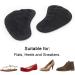Dr. Foot's Supination & Over-Pronation Corrective Shoe Inserts - 3 Pairs (Black) | Heel Wedge Insoles for Foot Alignment & Knee Pain Relief - Ideal for Bow Legs & Osteoarthritis - Buy Online on GoSupps.com