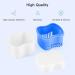 Katmerio Dentures Case 2PC Leak-Proof Containers for False Teeth | Portable Hygienic Storage Solution - Buy Online on GoSupps.com