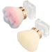 Makeup Blush Brush Synthetic Shed Dense Brush Hair Clear Base Loose Powder Brush Set Expertly Holds Powder With Nail Salon Storage Box - Buy Online on GoSupps.com