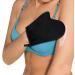 Self Tanning Mitt & Back Lotion Applicator Kit - 3 Pack Exfoliating Gloves & Clean Skin Brush for Perfect Fake Bake Tan - Buy Online on GoSupps.com