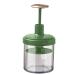 EXQUISITE FURNITURE Compact Foaming Facial Wash Bottle with Multifunctional Bubbler for Facial Cleansing Shampoo Shower Gel Portable Deep Pore Cleansing Tool Green