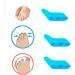 Carolhome Pinky Toe Separator 10 Pack - Gel Bunion Pads & Protectors for Pain Relief | Tailor s Bunions & Overlapping Toes (Blue) - International Shipping - Buy Online on GoSupps.com
