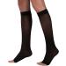 Truform Compression Knee High Stockings 15-20 mmHg - Black Medium (2 Pair) | Buy Now for Fast International Shipping - Buy Online on GoSupps.com