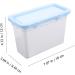 HOMSFOU 6pcs Laundry Pod Box Bead Laundry Detergent Container Laundry Dispenser Laundry Detergent Dispenser Laundry Scent Laundry Container Plastic Clothing White Sheet White 18X12X9.4CM - Buy Online on GoSupps.com