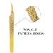 DASSEN Gold Lash Extension Tweezers - Precision Thin Tips for Mega Volume Lash Extensions - Buy Online on GoSupps.com