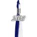 Endea Graduation Double Color Tassel with Silver Date Drop - Royal Blue/White 2023 - Buy Online on GoSupps.com