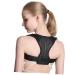 FOMIYES Adjustable Clavicle Support Brace - Belt Straightener & Shoulder Support for Improved Posture - Comfortable Upper Back Brace in Black - Buy Online on GoSupps.com