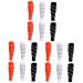 NOLITOY 9 Pairs Calf Guard Socks Black Leg Protector Socks Compression Running Leg Sleeves Calf Protector Sleeves Protection