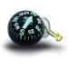 Coghlan's Ball-Type Pin-On Compass - Compact and Reliable Navigation Aid - Buy Online on GoSupps.com