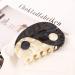 Acetate Hair Claw French Design Slip Hair Clip Semicircle Hair Barrettes Retro Ponytail Decor Fashion Hair Props Acetate 1# - Buy Online on GoSupps.com