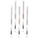 SOESFOUFU 5pcs Brown Eyebrow Pencil Eyebrow Pens Brow Pencils with Brush Hair Double Bun Makeup Tools Plastic