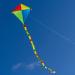 Cim Great Children's Dragons - Super Dragons Rainbow Eddy XL Kite for Kids 6+ | 90x98cm with 80m Line & Striped Tails - Perfect for Outdoor Fun! - Buy Online on GoSupps.com