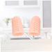 Healvian Silicone Finger Sleeves - 12 Pairs - Toe Cap Gel Protectors - Anti-Friction Cover Tool - Skin Color - 4.5x2.1 cm - Buy Online on GoSupps.com