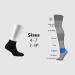Cosyfeel Women Loose Diabetic Socks | 4-Pack Neuropathy Ankle Socks for Ladies | Super Soft Eco-Friendly Bamboo Material | Durable with Seamless Toe | Multicolour Patterns | 4 Seasons 7-9 1/2 BLACK - Buy Online on GoSupps.com
