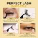 Buy 0.28 fl.oz Eyelash Glue for Sensitive Eyes - Super Strong Hold Brush-On Clear Adhesive for Waterproof Strip Lashes | Latex-Free & Long Lasting - Buy Online on GoSupps.com