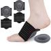 Compression Arch Support Plantar Fasciitis Cushioned Orthotic Support Sleeves Foot Arch Relief for Flat Feet Fallen Arches Low Arch High Arch Foot Swelling Achy Feet Problems for Men and Women