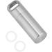 Buy Dilwe Waterproof Stainless Steel Medicine Bottle - Durable Camping Pills Holder for Outdoor Adventures - Buy Online on GoSupps.com