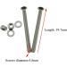 Nylon Boat Cleats 6 inches - 2 Pack | Marine Dock Cleats for Yachts, Kayaks, and Boats - Buy Online on GoSupps.com