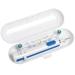 seplouis Electric Toothbrush Travel Case for Oral B & Philips Sonicare White
