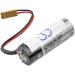 Replacement Battery Compatible with Omron C500 C500F C50K C60K C60P C60PF CQM1 CV1000 CV1M CV500 CVM1D GT600 Part Number: 3G2A9-BAT08 C500-BAT08 2700mAh/3.6V