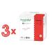 Bambibo Baby diapers size 5 junior (12-17 kg) Cottonwear Baby Wegwerfwindeln with organic cotton and vegetable materials with moisture indicator-3 x 24 (72 pieces) diapers size 5 72 pieces