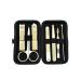 Nail Clippers Kit Manicure and Nail Clippers Set with Built in Nail File Personal Care and Home Use 7 Pieces Travel Nail Clippers Black