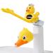 Children's tap Extender Small Yellow Duck Water Extension 1 Set Extender Faucet Children Cartoon Tier Hahn Extender-Kinder Faehahn to the Baden extension switch
