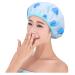 CSM Women's Blue PEVA Double Waterproof Shower Cap - Stylish and Protective - Buy Online on GoSupps.com