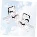 HOMSFOU 2pcs Cardboard Lens Case - Mini Fridge For Car Lens Accompanying Box - Black Size 1 | Shop Internationally - Buy Online on GoSupps.com