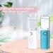 dijiusidy Plastic Facial Sprayer Mini Portable Cold Mist LED USB Charging Face Humidifier Office Hotel Hiking Nebulizer Skin Care - Buy Online on GoSupps.com