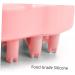 Fomiyes Silicone Scalp Massage Brush - Head Cleaning Tool for At-Home Massage 9.5x7cm Pink - Buy Online on GoSupps.com