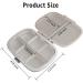 8 Compartments Pill Organizer | Weekly Medicine Case & Travel Holder | Beige Pill Box for Easy Medication Management - Buy Online on GoSupps.com