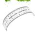 Healifty Plastic Curved Eyebrow Embroidery Ruler for Lady | Makeup & Tattoo Measure Tool - Buy Online on GoSupps.com