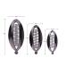 Solustre 6-Piece Banana Hair Cap Clip Set | Slide-Resistant Hair Accessories for Women & Girls - Black - Buy Online on GoSupps.com