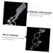 1pc Stainless Steel Black Shaver for Men - Premium Razor for a Smooth Shave | International Shipping Available - Buy Online on GoSupps.com