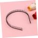 FRCOLOR Hair Band for Men Mens Headbands Princess Dresses for Girls Hair Jewels for Women Hair Accessories for Black Scrunchies Hair Bands Metal Teeth Comb Hair Piece Man Running - Buy Online on GoSupps.com