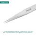 Excela Tweezer Medium Pointed Stainless Steel 5 - Precision Tweezers - Buy Online on GoSupps.com