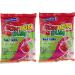 Bon Bon Bum - Bubble Gum Filled Lollipops by Colombina Bonbonbum Assorted flavour 2 bags x 24 lollipops 48 units total 24 Count (Pack of 2)