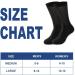 Diabetic Bamboo Socks 4 Pairs for Men & Women - Loose Fit Non-Binding Top - Improves Circulation - Medium Black - Buy Online on GoSupps.com