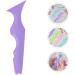 Uonlytech Silicone Eyeliner Stencils Eyebrow Applicator Tool Reusable Eyeliner Aid Mascara Drawing Stencil Multi-Purpose Makeup Tool Violet - Buy Online on GoSupps.com