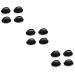 Gleavi 12 StK massage shampoo brush brush for curly hair hair washer shampoo brush for the scalp scalp neat scalp massage bathroom massage brush shower head massage device