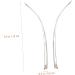 Buy Wofashpuret Retro Glasses Legs | Replacement Parts & Accessories for Frames | Durable Acrylic Substitute Bars - Buy Online on GoSupps.com