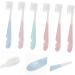 Buy Minkissy Children's Toothbrush with Soft Bristles - Bulk Ultra Manual Travel Brushes & Storage Bucket for Kids' Oral Care - Buy Online on GoSupps.com