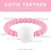 Ryan and Rose Cutie Teether Rattle in Taffy - Soothing Baby Toy - Buy Online on GoSupps.com