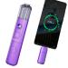 Beaushe Portable Humidifier Device Atomization Nano Facial Mister Steamer Eyelash Extensions Spray (Purple)
