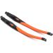 SOODASE 2 Pairs Rubber Replacement Legs for Oakley Crosslink Sweep/Switch Glasses - Clear Black Frame Blue/Orange - Buy Online on GoSupps.com
