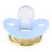 Non-Toxic Blue Baby Pacifier Set with Chain Clip | Perfect for Photo Shoots | International Shipping - Buy Online on GoSupps.com