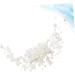 FRCOLOR Bridal Pearl Hair Comb Flower Decorations Teasing Combs for Women Inserted Hair Comb Wedding Hair Clip Jeweled Headband Wedding Hair Accessories for Women Miss Decorate Delicate - Buy Online on GoSupps.com